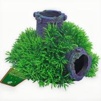 Plastic Green Moss op gezonken buis met uitstromer 11 cm Decoratie Gebr. de Boon - Gebr de boon - thumbnail