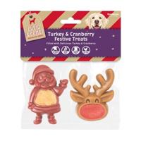 CUPID & COMET XMAS FESTIVE GEVULDE SANTA EN RENDIER - thumbnail