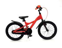 Aldo 18 inch powerbike rood/zwart/oranje - thumbnail