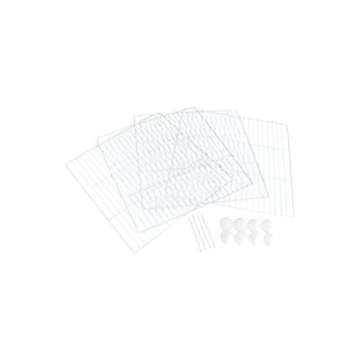 TRIXIE 4 UITBREIDINGSPANELEN VOOR 62460 METAAL WIT 35X35 CM