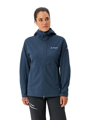 Vaude All Year Elope II Softshell Jas Dames Dark Sea 40 Vaude All Year Elope II Softshell Jas Dames Dark Sea 40