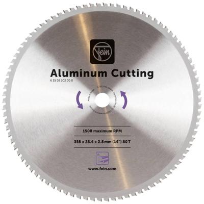 Fein 63502302000 Cirkelzaagblad 355 mm Aantal tanden: 80 1 stuk(s)