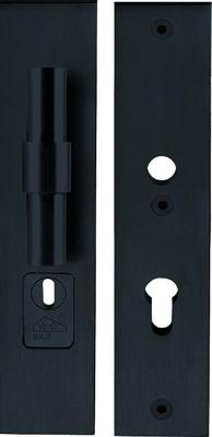 Formani Piet Boon ONE PB20-50KT veiligheidsschilden met kerntrekbeveiliging knop/kruk SKG*** PC72 - mat zwart