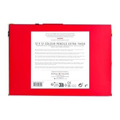 Bruynzeel mega kleurpotlodenset, 12x12 kleuren