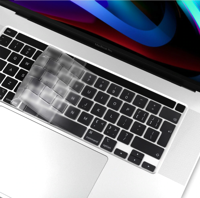 (EU) Keyboard bescherming - MacBook Pro 16 inch (2019) / Pro 13 inch (2020-2022) - Transparant - thumbnail