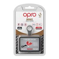 Opro 790008 Bronze Enhanced Fit Mouthguard - Red - SR - thumbnail