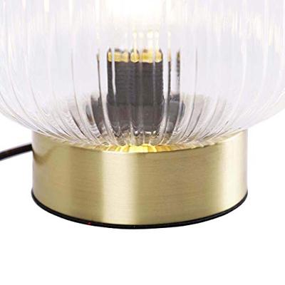 QAZQA Art Deco tafellamp messing - Karel