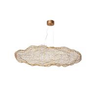 Hanglamp goud design By Rydens 'Hayden' led lamp 15W 76 cm - thumbnail