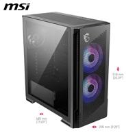 ATX Semi-toren doos MSI 306-7G27R21-JA4 Zwart - thumbnail
