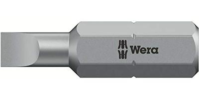 Wera 800/1 Z Sleufschroeven Bits, 1.2 x 8.0 x 25 mm - 1 stuk(s) - 05072063001 Wera 800/1 Z Sleufschroeven Bits, 1.2 x 8.0 x 25 mm - 1 stuk(s) - 05072063001
