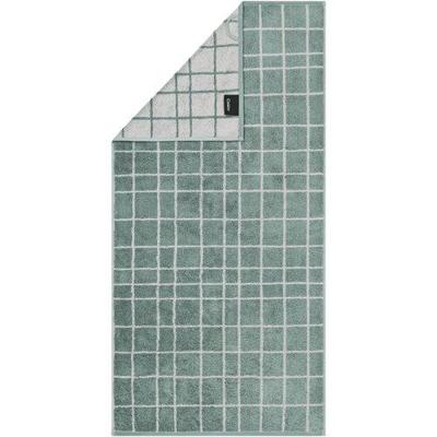 Cawö Cawo Atelier Allover print Handdoek 50/100 fjord