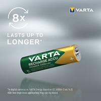 Varta Rechargeable Accu Ready2Use AA Micro 2100 mAh Ni-Mh batterij (oplaadbaar zonder geheugeneffect, direct klaar voor gebruik) AA 2-pack Mignon AA meerkleurig - thumbnail
