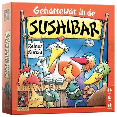 Dobbelspel Geharrewar in de Sushibar | 12 stuks