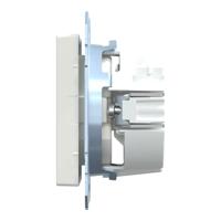 Merten MEG2301-0419 Wandcontactdoos System M Polar-wit 1 stuk(s) - thumbnail