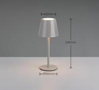 Trio Oplaadbare tafellampDiaz grijs - R55961177 - thumbnail