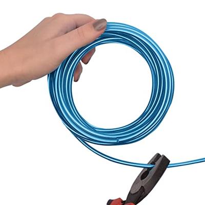 Vaessen Creative • aluminiumdraad 5mmx10m turquoise