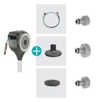 GARDENA RollUp S 18607-20 Slanghaspel Grijs-wit 15 m 1 stuk(s) - thumbnail