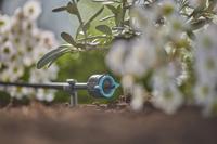 GARDENA verstelbare einddruppelaar, drukcompenserend. druppelaar (zwart/turquoise, 5 stuks) - thumbnail