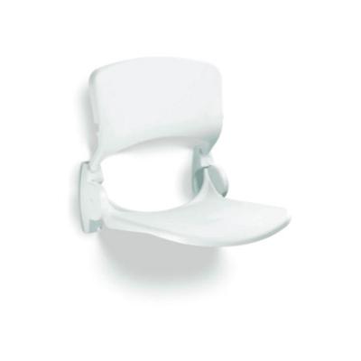 Douchezitting Handicare Linido met Rugleuning Opklapbaar Wit Handicare
