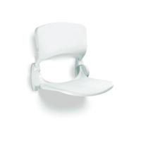 Douchezitting Handicare Linido met Rugleuning Opklapbaar Wit Handicare - thumbnail