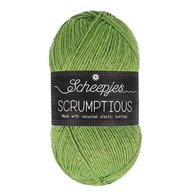 Scheepjes Scrumptious - 326 Matcha Chiffon Cake - Haakgaren / Breigaren