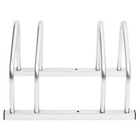 Fietsenrek voor 2 fietsen gegalvaniseerd staal - thumbnail