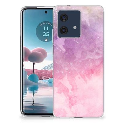 Smartphone hoesje Motorola Edge 40 Neo Pink Purple Paint Smartphone hoesje Motorola Edge 40 Neo Pink Purple Paint
