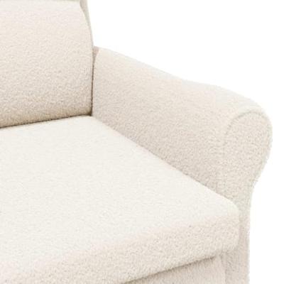 Fauteuil Crème 76 x 94 x 102 cm Stof