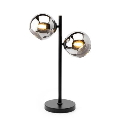 By-Boo Tafellamp 'Stellar' 2-lamps, kleur Zwart By-Boo Tafellamp 'Stellar' 2-lamps, kleur Zwart