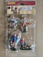 Family Fishing Day 12x4x23 cm 4st Kersthuisje LEMAX - Lemax - thumbnail