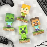 Minecraft Icon lamp - Alex - thumbnail