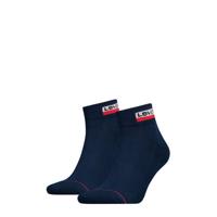 Levi's Mid Cut Sprtwr Logo Dress Blues 2-Pack-35/38 - thumbnail