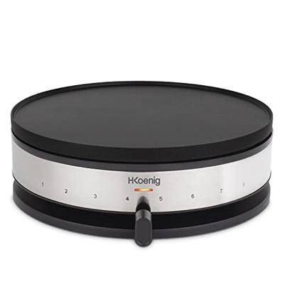 Pannenkoekenmaker Hkoenig KREP56 Zwart