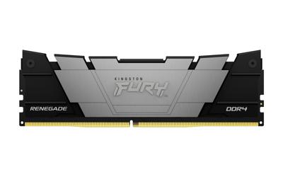 Kingston FURY renegade 32 gb ddr4-3600 (2x 16 gb) werkgeheugen (zwart, kf436c16rb12k2/32, xmp 2.0)