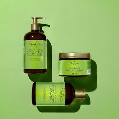 Shea Moisture Moringa & Avocado Power Greens Curl Butter Cream
