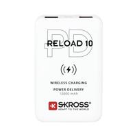 Skross Reload 10 PD, Qi Powerbank 10000 mAh Li-ion Wit Statusweergave - thumbnail