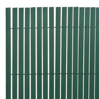 VidaXL Tuinafscheiding dubbelzijdig 90x400 cm groen VidaXL Tuinafscheiding dubbelzijdig 90x400 cm groen