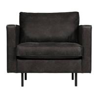 WOOOD Fauteuil 'Rodeo Classic', kleur Antraciet - thumbnail