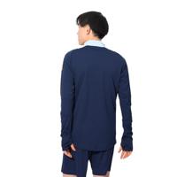 adidas Real Madrid Trainingstrui 1/4-Zip 2024-2025 Donkerblauw Oranje Lichtblauw - thumbnail