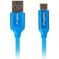 Kabel USB A naar USB C Lanberg Quick Charge 3.0 Blauw Afmeting 1,8 m - thumbnail