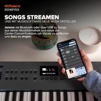 Roland GO:KEYS 5 GT keyboard grijs - thumbnail