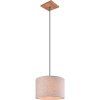 LED Hanglamp - Trion Elmo - E27 Fitting - 1-lichts - Rond - Antiek Nikkel - Aluminium - thumbnail