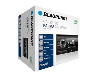 Blaupunkt Palma 200 DAB BT Autoradio dubbel DIN Bluetooth handsfree, DAB+ tuner