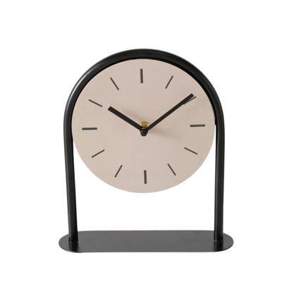 Boltze Home tafelklok analoog 19x6x22cm