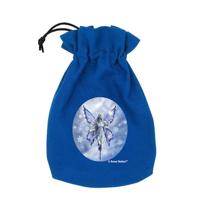 Anne Stokes Dice Pouch Snow Fairy - thumbnail