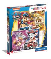 Clementoni Paw Patrol The Movie Puzzel 2x20 Stukjes - thumbnail