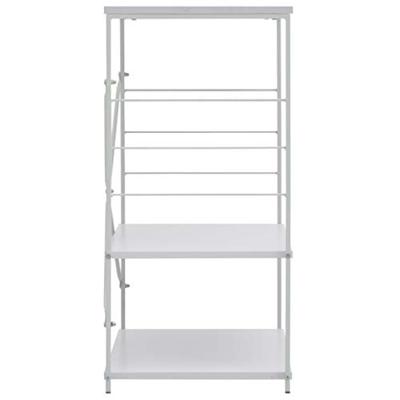 VidaXL Magnetronkast 60x39,6x79,5 cm bewerkt hout wit