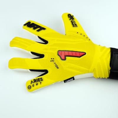 Keeperhandschoenen Rinat Aries Nemesis Prime Geel Maat 5