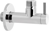 Hoekstopkraan Hotbath Cobber Rond met Filter Geborsteld Koper PVD - thumbnail