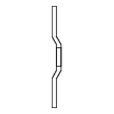 PFERD TOOLS EH 125-2,4 SG INOX 61341223 Doorslijpschijf gebogen 125 mm 25 stuk(s) RVS PFERD TOOLS EH 125-2,4 SG INOX 61341223 Doorslijpschijf gebogen 125 mm 25 stuk(s) RVS